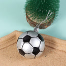 Soccer Xmas Hanging Ball Bauble Christmas Heart Ornament Drop Pendant