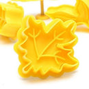 Crust Cutters Baking Fondant Cookie Cutter Biscuit Mold Leaves Press Plunger