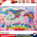 5D Special Shaped Diamond Painting Kit Rhinestone DIY Rainbow Horn Horse Newly