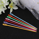 Seawang 20pcs/Set Plastic Sewing Needles Kids Weave Education Crochet Needles