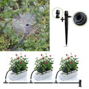 50x Adjustable Water Flow Irrigation Drippers Sprinkler Emitter Drip System
