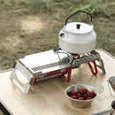 Stainless Camping Table Portable Outdoor Picnic BBQ Heat Insulation Folding Desk