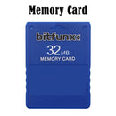 V1.966 Free McBoot 32MB Memory Cards for PS2 Game Console Card (Blue) Newly