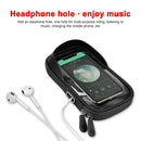 Bike Scooter Phone Touch Screen Holder Motorcycle Phone Stand Rack (Black) Newly