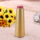 Glitter Stitch Yarn Sewing Thread Woven Embroidery Knitting Line(Golden) Newly