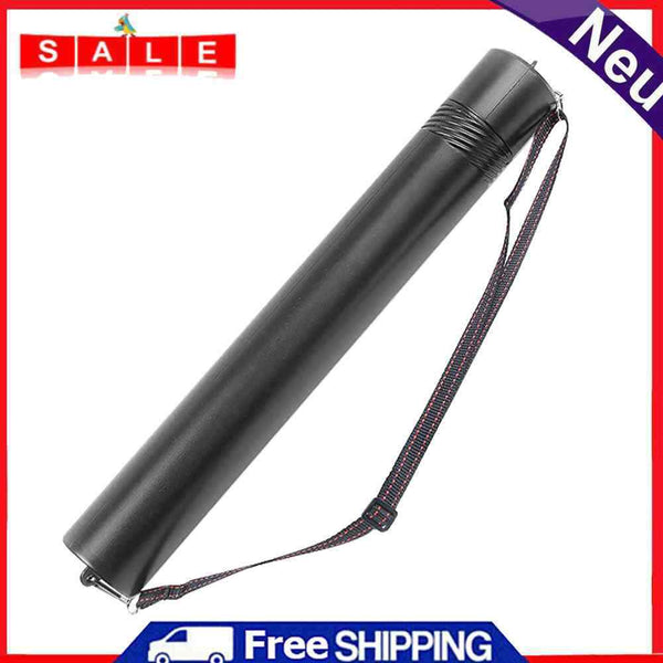 Flexible Plastic Telescopic Document Painting Drawing Art Paper Storage Tube Box