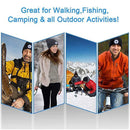 LED Light Cap Battery Powered Outdoor Fishing Running Camping Knitted Beanie Hat
