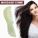 Large Tooth Jade Comb Retro Head Scalp Massager Hair Prevent Loss Jade Comb Tool