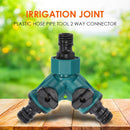 Garden Pants Pipe Splitter Plastic Water Tap 3 Way Connector Irrigation Tool
