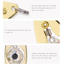 LED Fishing Lure Lamp Underwater Light Eye Shape Fluorescent Baits (Blue)