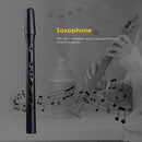 Mini Pocket ABS Bb Saxophone with Alto Mouthpiece+2 Reeds Woodwind Instrument