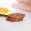 Anti-scald Mat Wood Pads Coffee Mug Pad Lotus Root Slice Tea Cup Mats