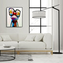DIY Digital Oil Painting By Numbers Kits Glasses Frog Color Drawing Picture