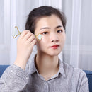 Double Head Opal Roller Massager Gua Sha Board Skin Beauty Bar (Roller) Newly
