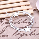 3pcs Metal Circle Punching Molds Stars Carbon Steel Stencil for Cutting Walls