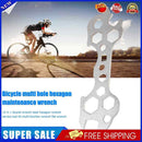 15 in 1 Bicycle Wrench 5-17mm Bicycle Spoke Wrench Steel Install Repair Tool Kit