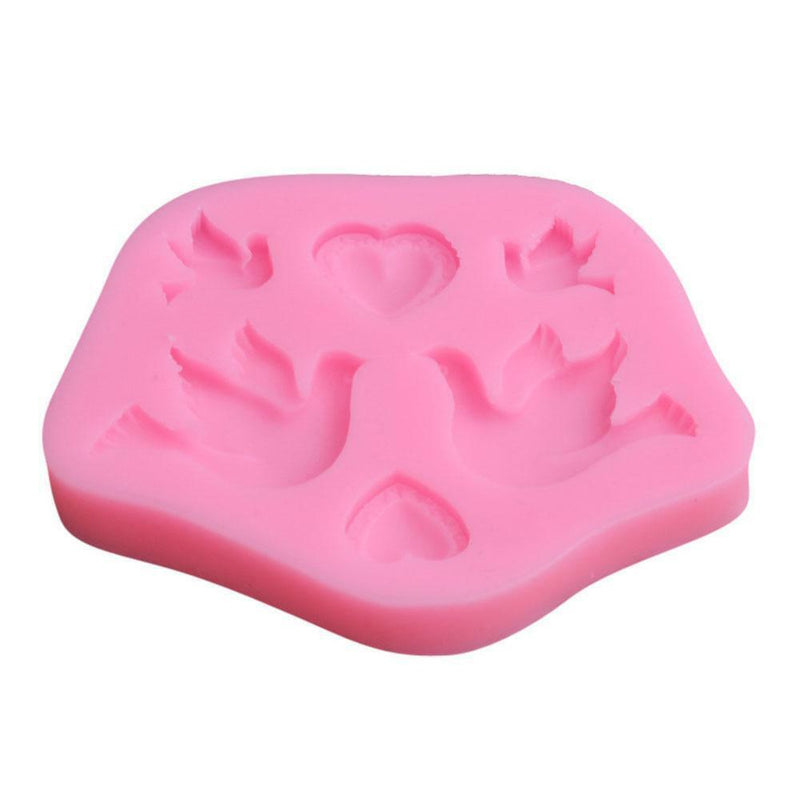 Bird's Silicone Soft Candy Mold Cake Decorating Tool Candy Chocolate Soft x 1