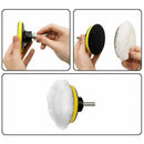 Car Buffing Pads Polishing Sponge Buffer Set Waxing For Drill J7Z1 Polisher Y5T5