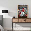 11CT Printed Full Cross Stitch Handcraft Flower Goblin Artwork Wall Decor