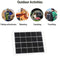 USB Solar Panel Charging Generator Power Bank Phone Solar J0 For 3W 5V R9Y0