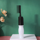 Hair Dye Bottle Comb Reusable Hair Coloring Applicator for Salon (Black) Newly