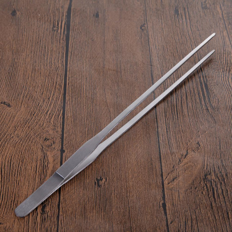 Universal 27CM Aquarium Plant Shrimp Reef Tank Straight Tweezer Straight Newly