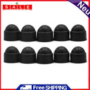 10pcs Hexagon Bolt Nut Protection Caps Dome Plastic Covers for Car Motorcycle