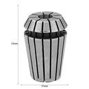 High Precision Spring Collet Chucks CNC Milling Lathe Tool Holder (ER20 7) Newly