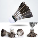 Household Pro Stable Durable Black Goose Feather Badminton Shuttlecock Ball