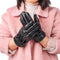 Drive Waterproof Thicken Full Finger PU Leather Gloves Touch Screen Gloves