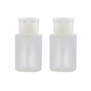 Nail Polish Storage Dispenser Pump liquid container Push Down Empty Bottle