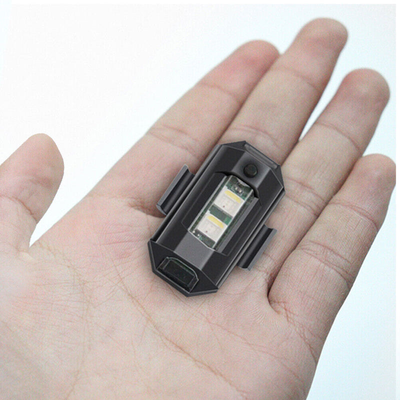 Waterproof LED Bicycle Taillight Rechargeable Bike Drone Lighting Warning Lights