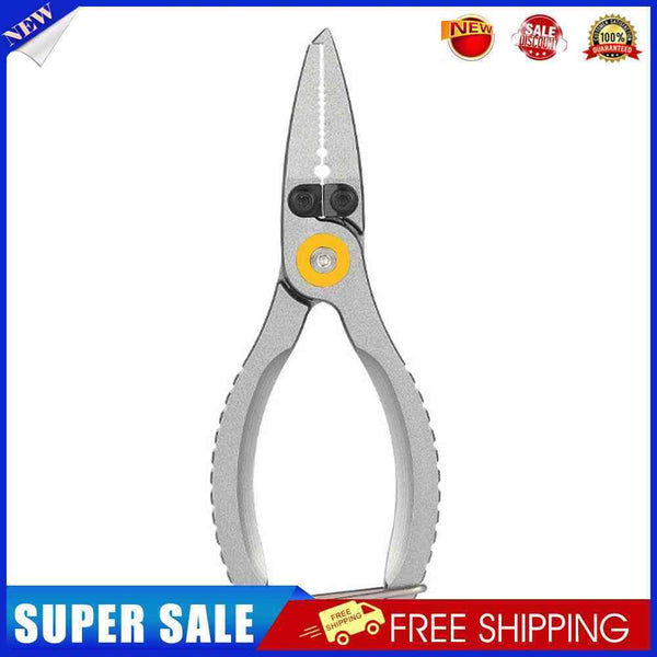 Mini Fishing Pliers Aluminum Alloy Fishing Scissors for Fisherman Angler (G