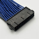 24Pin ATX 1 to 2 Power Supply Extension Cable PSU Male to Female Y Splitter