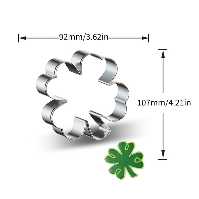 Cookie Cutter - Stainless Steel Biscuit Cutters for St. Patricks Day Irish Party