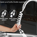 Pullable Faucet Extension Tube Faucet Accessories Long Hose Faucet Extender