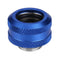 G1/4 Thread Rigid Tube 14mm Hard Tube Extender for PC Water Cooling(Blue)