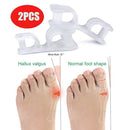 Protector Reusable Splitter Foot Care Toe Corrector Pain Relief Toe Separator