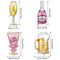 Decorations Collection Champagne Goblet Balloon Decorations Helium Balloon