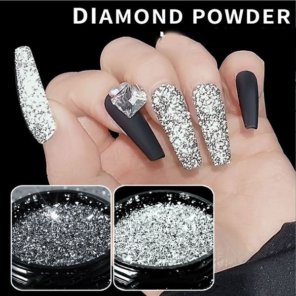 Woman Easy To Use Crystal Fashion Reflective Nail Diamonds Strobe Buddy