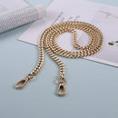 Metal Bag Chain Strap Handle Replacement for DIY Purse Shoulder Handbag 120