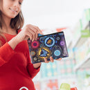 DIY Butterfly Special Shaped Diamond Painting Women Wristlet Wallet Makeup Bags