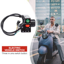 3 in 1 Electric Bicycle Switches Ebike Turning Lamp Headlight Horn Switch Button