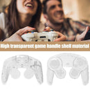 Transparent Housing Shell Case Clear Handle Covers For Gamecube NGC Controller.