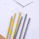 3pcs Solid Carpenter Pencils with 18 Refills Set Mechanical Marker Pencil Newly