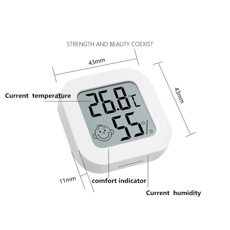 Digital Gauge Sensor Thermometer Hygrometer Temperature Meter Humidity Meter