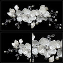 Floral Style Barrette Flower Hair Pin Bridal Clips Hair Combs Bridesmaid Tiara