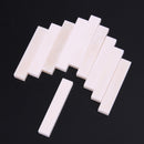 10PCS Best Guitar Bass Real Blank Bone Nut for LP Folk/Classical Guitar Newly