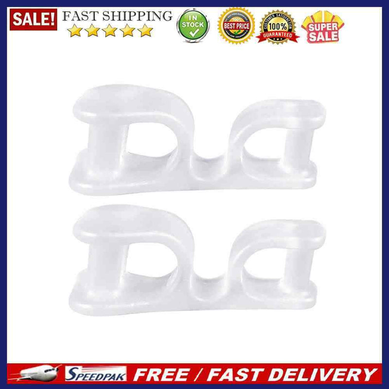 1 Pair Toe Separator Bunion Splint Hallux Valgus Overlapping Orthosis Prote