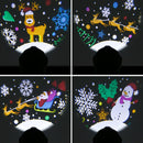 Portable LED Projector Lamps Outdoor Waterproof Lawn Light Xmas Decorative Lamp